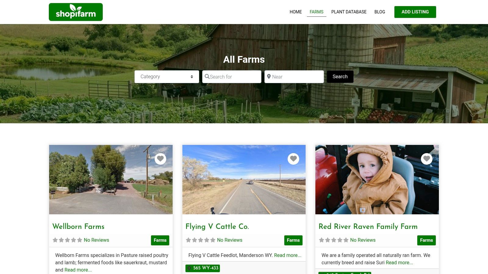 Pick Your Own Farms – Shopifarm